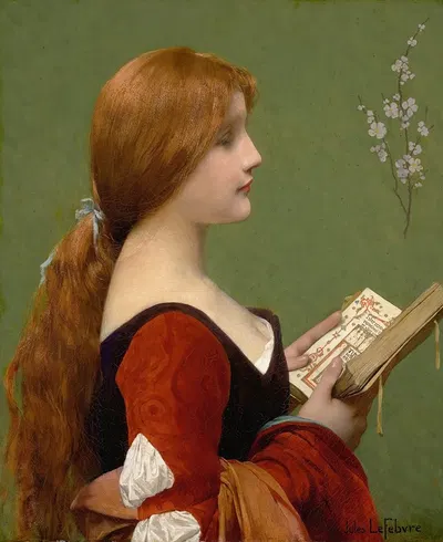 Jeanne La Rousse by Jules Joseph Lefebvre — digital art print download
