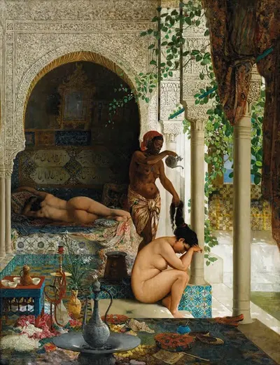 После ванны by Марк-Альфред Шато — digital art print download