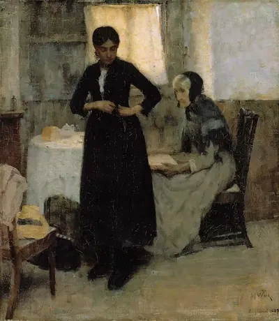 Out Into The World by Maria Wiik, 1889 — digital art print download
