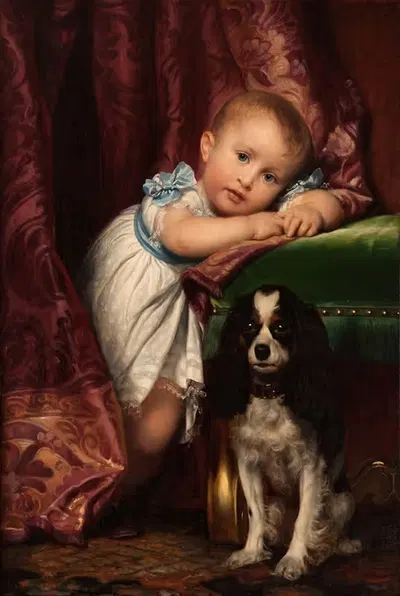 Портрет Горация Делароша by Поль Деларош, 1838 — digital art print download