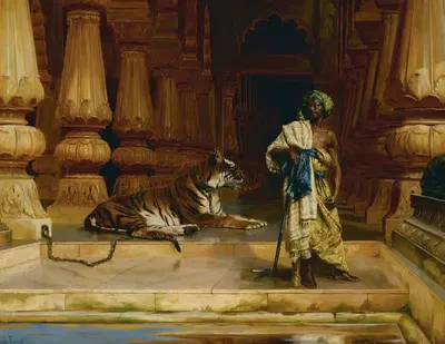 The Palace Guards by Rudolf Ernst, 1890 — digital art print download