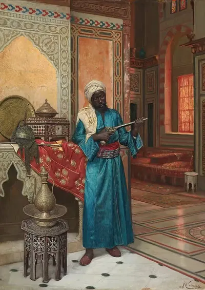 Дворцовая охрана by Рудольф Вайссе, 1888 — digital art print download