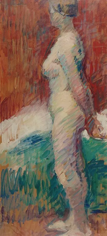 Модель by Сантери Салокиви, 1908 — digital art print download
