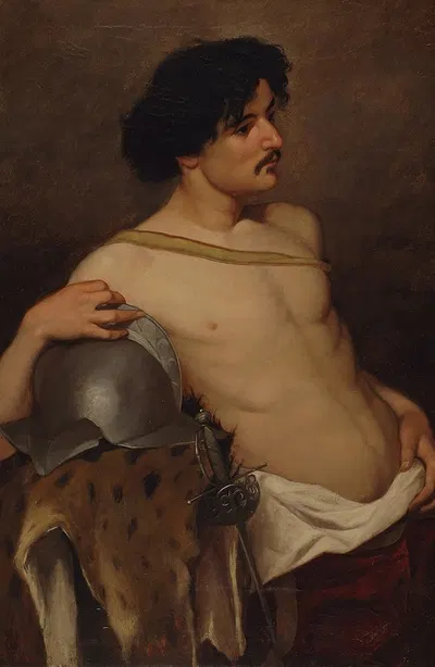 Антонио by Северин Фалькман, 1870 — digital art print download
