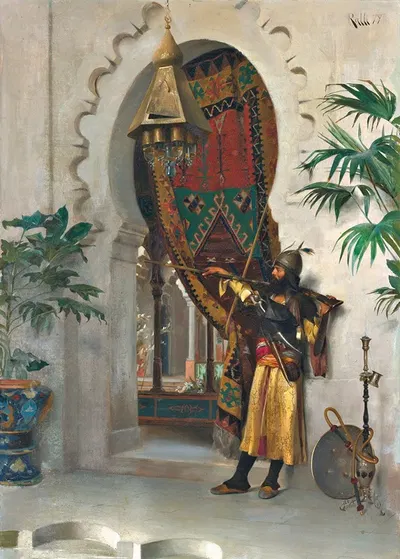 La sentinelle by Theodoros Ralli, 1879 — digital art print download