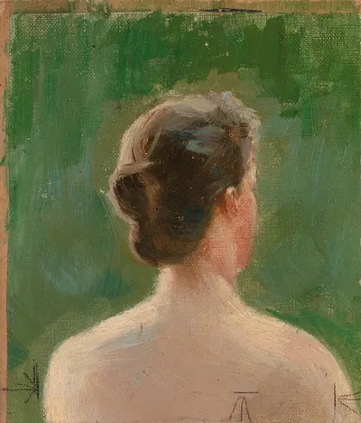 Head, Study by Torsten Wasastjerna, 1892 — digital art print download