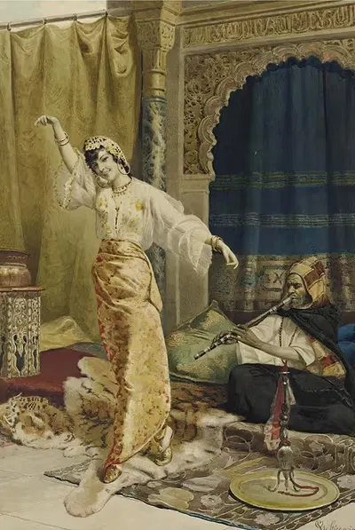 Harem Dancer by Vincent Stiepevich — digital art print download