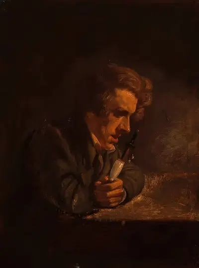 Карл Альтман by Вильгельм Бендс, 1831-1832 — digital art print download