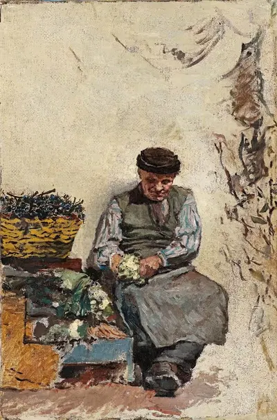 Чистка овощей by Антонино Лето — digital art print download