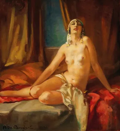 Одали́ска by Арнульф де Буш — digital art print download