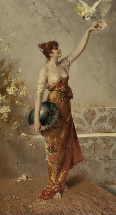 Мануэла by Конрад Кизель, 1884 — digital art print download