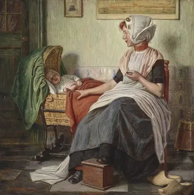 Хорошо охраняемый сон by Герман Кнопф — digital art print download