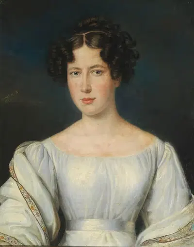 Portrait of a Lady by Joseph Krafft, 1825 — digital art print download