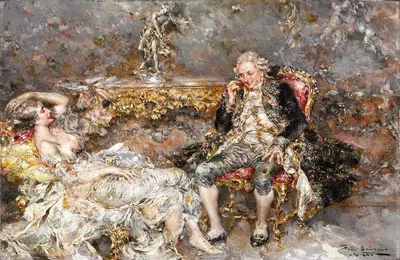 В будуаре by Хуан Пабло Салинас — digital art print download