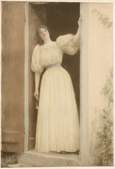 Отъезд by Рафаэль Коллен, 1899 — digital art print download