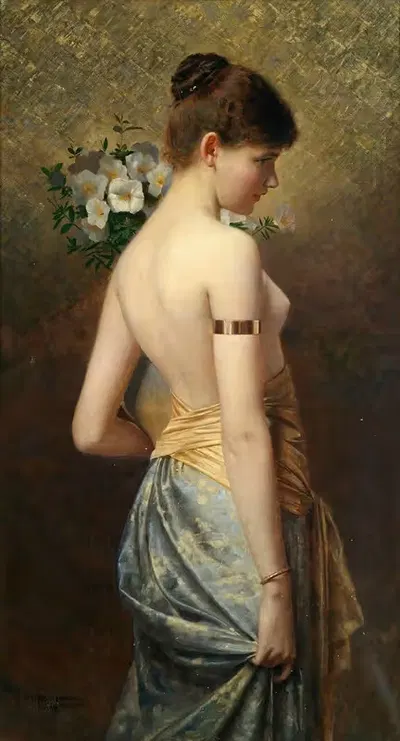 Флора by Макс Нонненбрух, 1892 — digital art print download