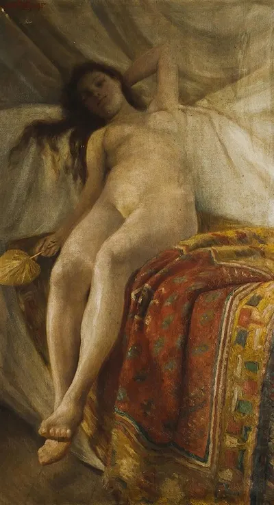 Отдых by Отакар Марак, 1895 — digital art print download