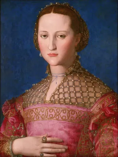Элеонора Толедская by Агноло Бронзино, 1543 — digital art print download