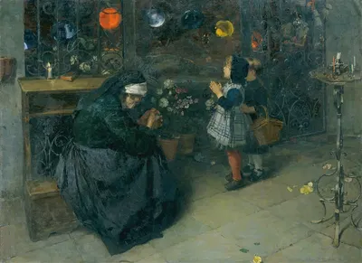 Страстная пятница by Альбин Эггер Лиенц, 1892-1893 — digital art print download