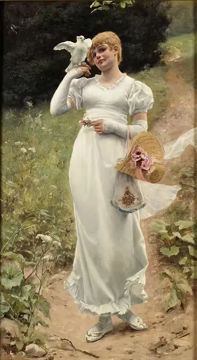 Невинность by Альфред Зейферт — digital art print download
