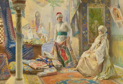 The Rug Merchant by Amedeo Simonetti — digital art print download