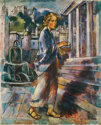Паломничество Марии by Антон Файстауэр, 1923 — digital art print download