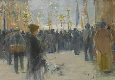 Farolillos En Paris by Arcadi Mas i Fondevila — digital art print download