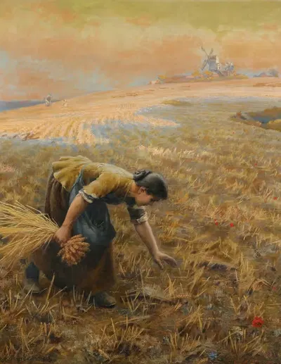 Сбор урожая by Артур Форд Хьюз — digital art print download
