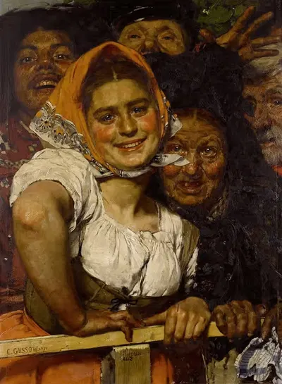 Renntag by Karl Gussow, 1874 — digital art print download