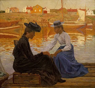 The Bay by Carl Wilhelmson — digital art print download