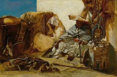 Восточный торговец коврами by Эдуард Шарлемон, 1879 — digital art print download