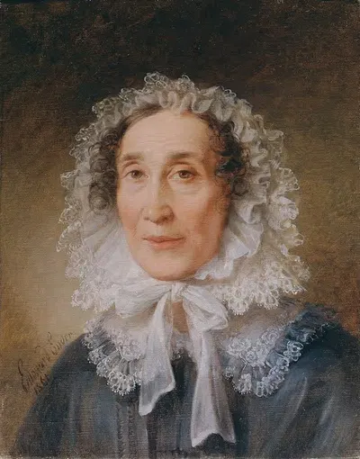 Anna Denk by Eduard Ender, 1861 — digital art print download