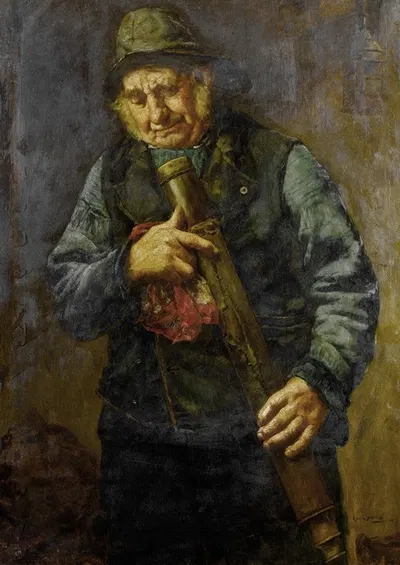 Inspecting The Lens by Edwin Harris — digital art print download