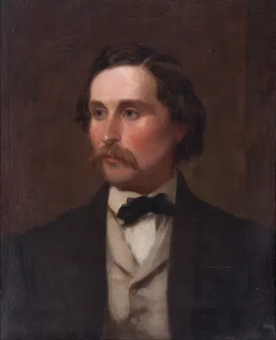 Натан Флинт Бейкер by Эмануэль Готлиб Лойце, 1820-1891 — digital art print download