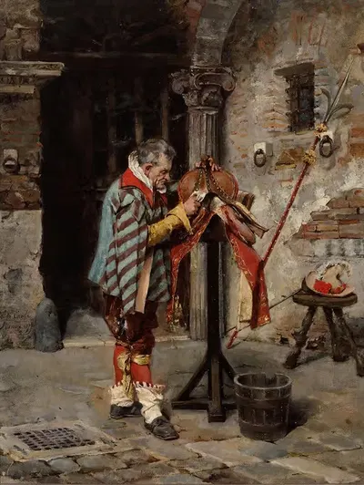 Полировка седла by Эруло Эроли, 1877 — digital art print download