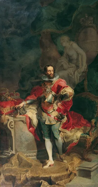 Император Фердинанд I by Франц Антон Палько, 1760 — digital art print download