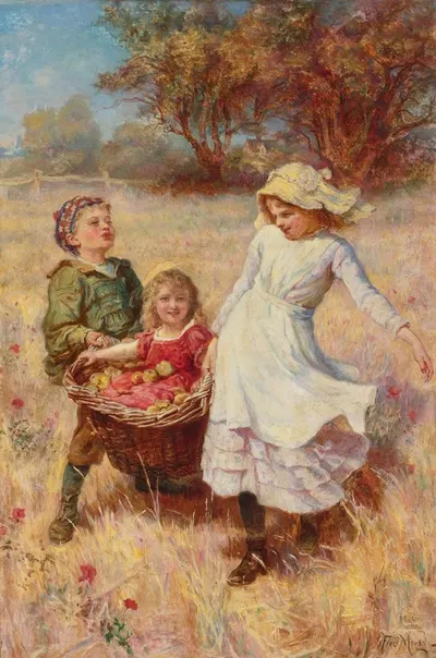 A Heavy Load by Frederick Morgan — digital art print download