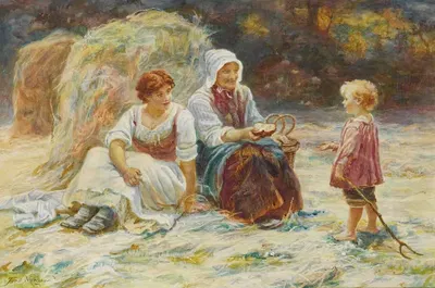 Midday Rest by Frederick Morgan — digital art print download