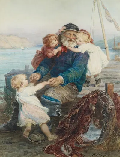 Which Do You Love Best by Frederick Morgan — digital art print download
