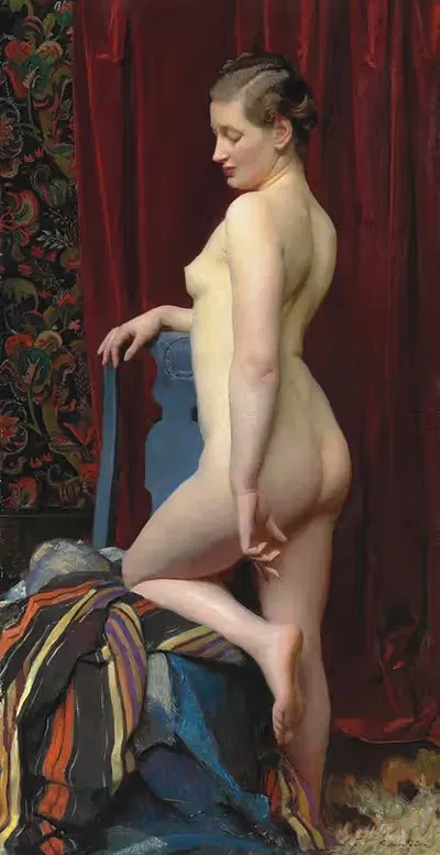 Изучение с натуры by Джордж Спенсер Уотсон, 1928 — digital art print download