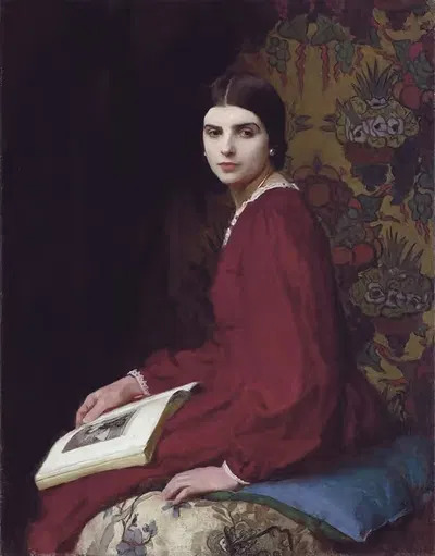 Портрет Бетти Макайн by Джордж Спенсер Уотсон, 1927 — digital art print download