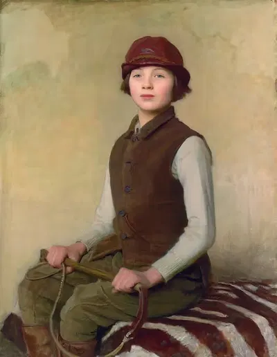 Дочь седла by Джордж Спенсер Уотсон, 1923-1924 — digital art print download