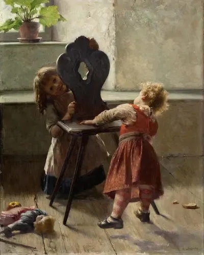 Peek A Boo by Georgios Jakobides — digital art print download