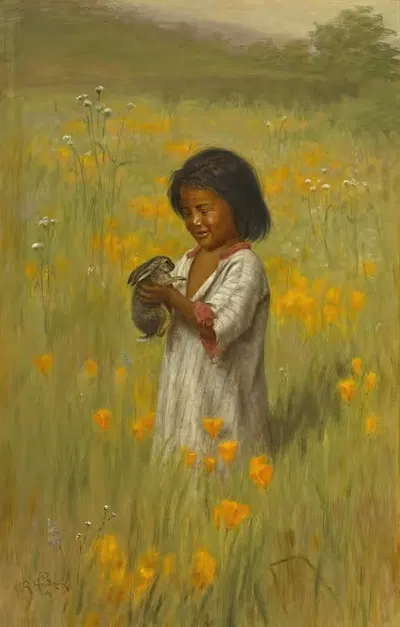 Джек-Заяц (Ши-Ко-Да) Кулин by Грейс Карпентер Хадсон, 1919 — digital art print download
