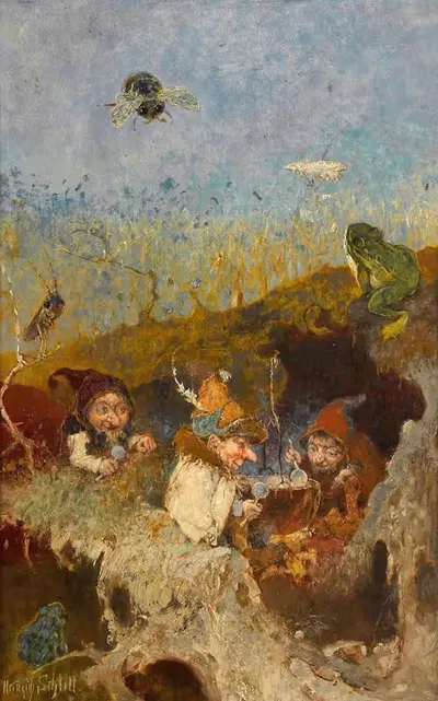 Суп из гномов by Генрих Шлитт — digital art print download