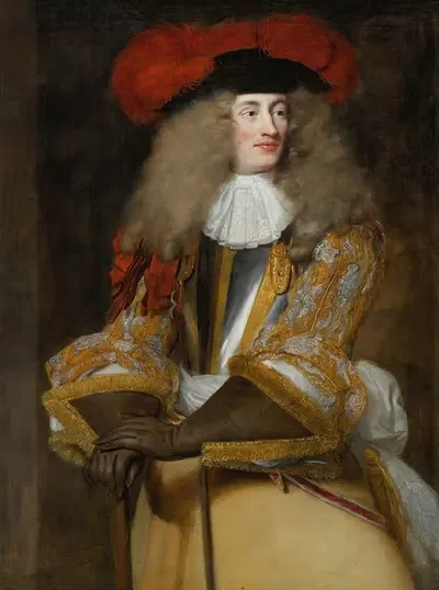 Portrait Of Jacques De Goyon III (1644-1725), Sire De Matignon, Comte De Thorigny, Lieutenant Général Des Armées by Henri…