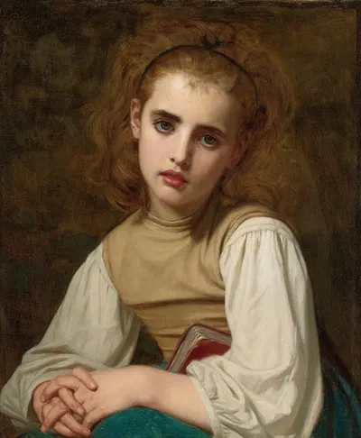 Молодая красавица by Юг Мерль, 1870 — digital art print download