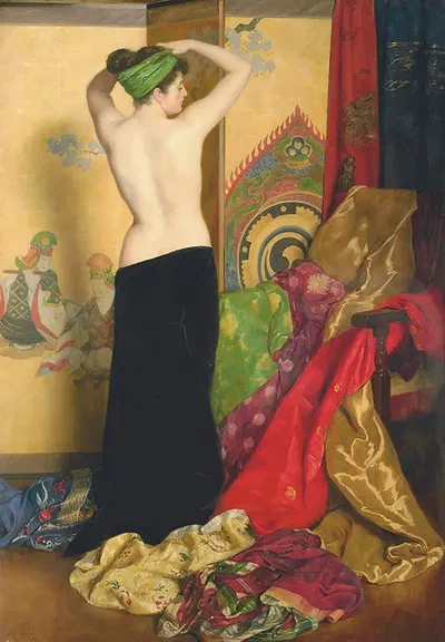 Pomps And Vanities by John Collier, 1917 — digital art print download