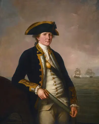 Captain Charles Morice Pole by John Francis Rigaud — digital art print download