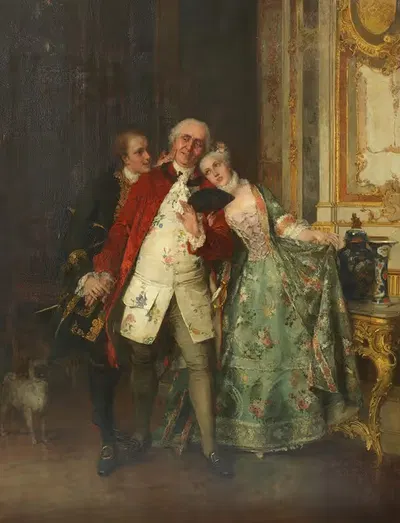 Прошение by Карл Генрих Хофф Старший, 1873 — digital art print download
